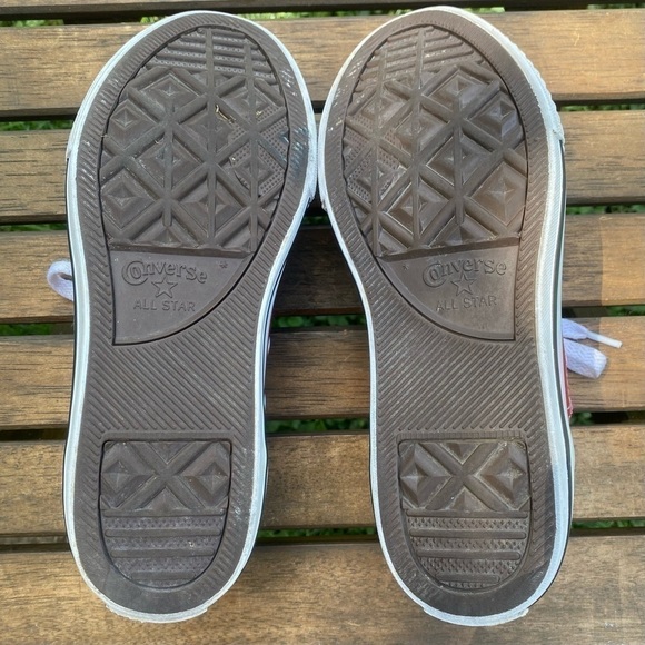 Youth Converse All  Star LowTop Red Size 3 - Picture 4 of 6